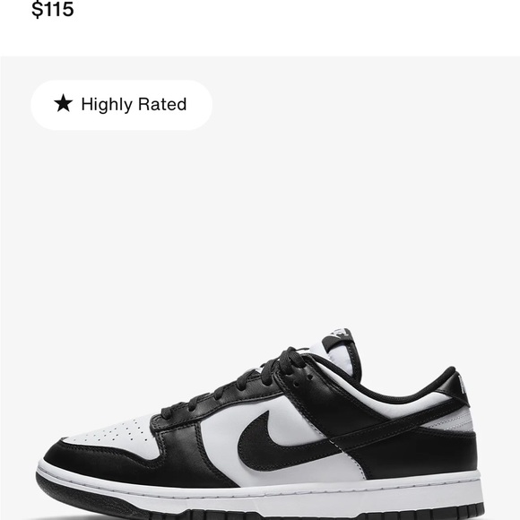 Nike men’s shoes “ panda ” with box - Picture 2 of 11